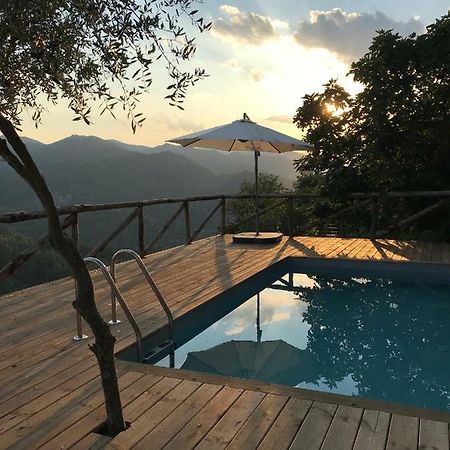 Вилла Piscina Con Vista Баньи-ди-Лукка Экстерьер фото