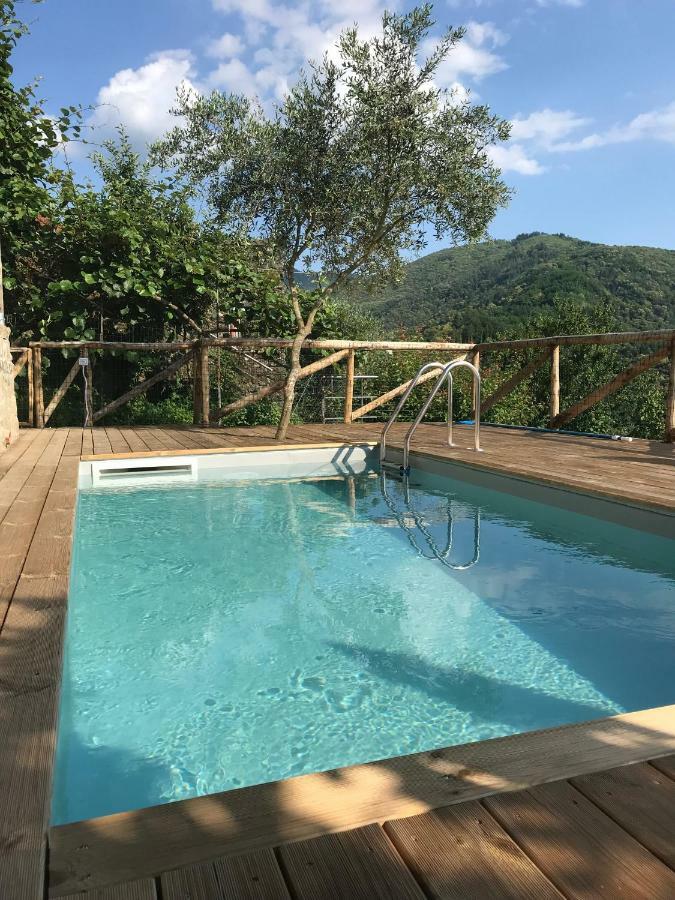 Вилла Piscina Con Vista Баньи-ди-Лукка Экстерьер фото